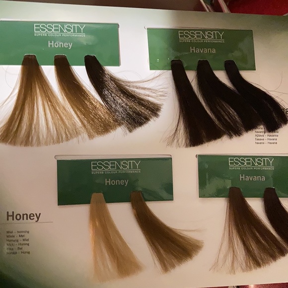 Schwarzkopf Other Schwarzkopf Essensity Hair Color Swatch Book